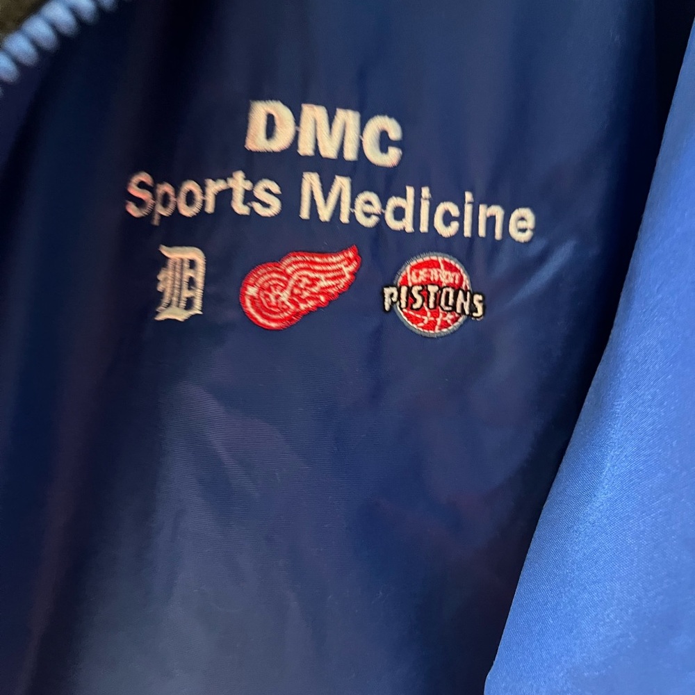 008: Blue DMC Sports Medicine Bomber Jacket - Picture 2 of 4